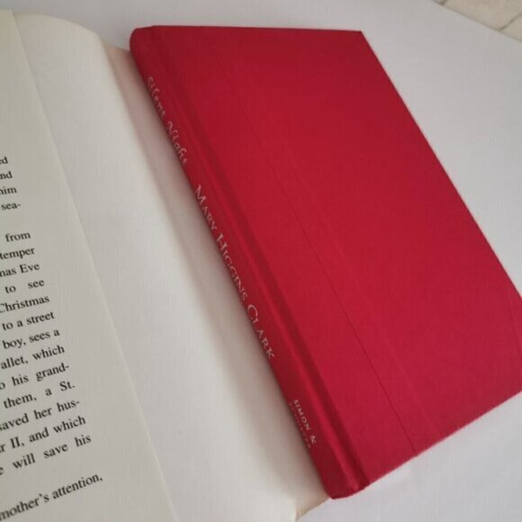1995 Silent Night Book by Mary Higgins Clark Vintage Christmas Romance Novel - Picture 6 of 8